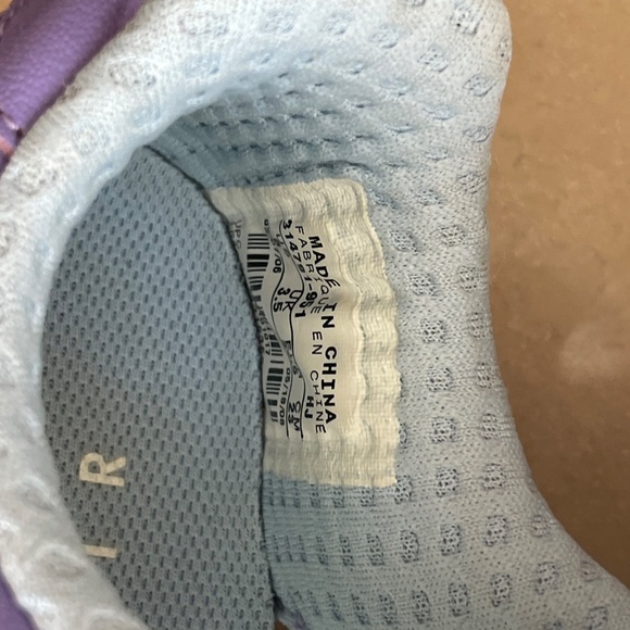 Nike Air Force 1 Low AF-1 '82 Vintage RARE  Purple and Light Blue Shoe Size 6 - Picture 14 of 14